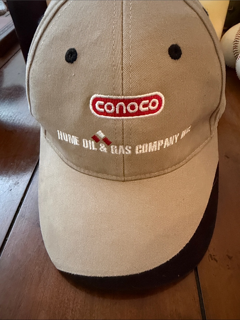 Khaki Baseball Cap - Branded Home Oil & Gas Promotional Hat